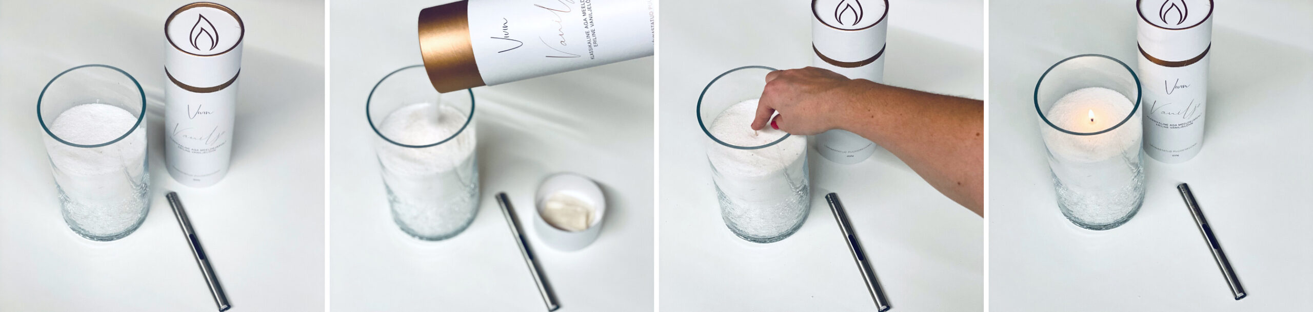 VIVIN küünal pulber