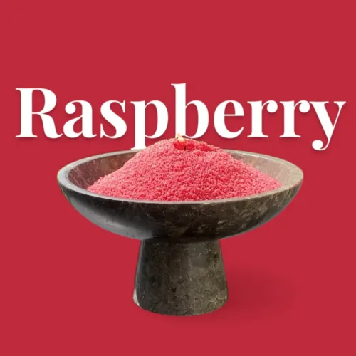 Raspberry llõhnatu puuderküünal