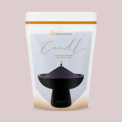 Dark Lilac lõhnatu puuderküünal 350g