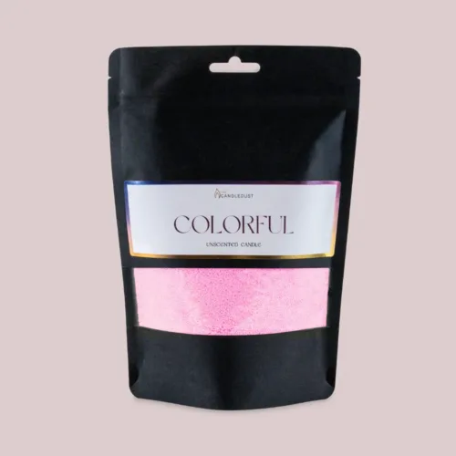Dark Baby Pink lõhnatu puuderküünal 330g