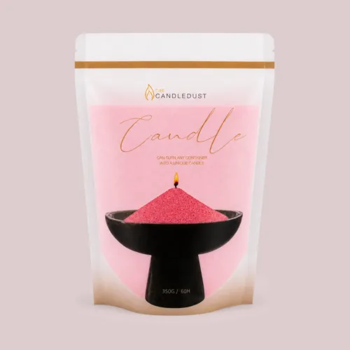 Blush Vintage lõhnatu puuderküünal 350g
