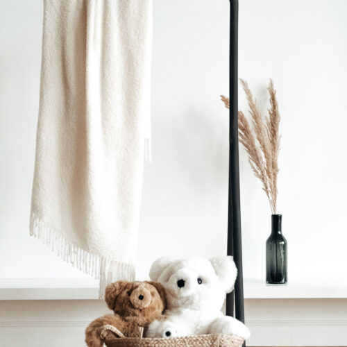 Luksuslik looduslik ülipeenest alpaka villast buklee-pleed