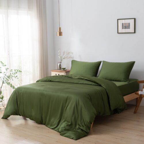 Tweepersoons Beddengoedset Xxl - Deep Moss