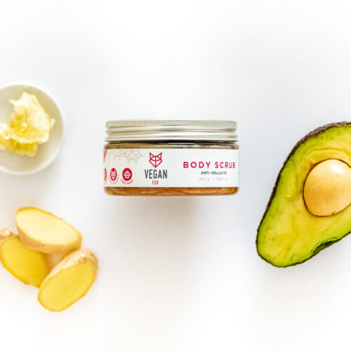 Tselluliidivastane kehakoorija ingveriga, 300 g