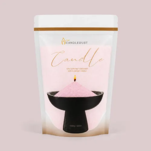 Baby Pink lõhnatu puuderküünal 1kg
